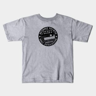 909 Drum Machine Detroit Techno Kids T-Shirt